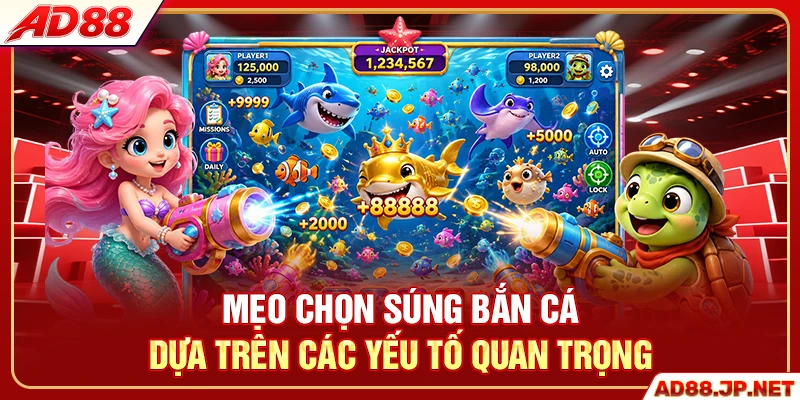 Mẹo chọn súng bắn cá dựa trên các yếu tố quan trọng
