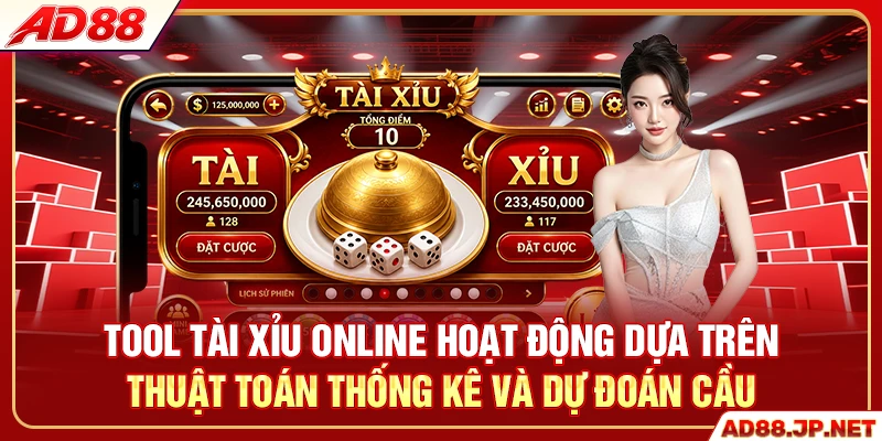 Tool tài xỉu online hoạt động dựa trên thuật toán thống kê và dự đoán cầu